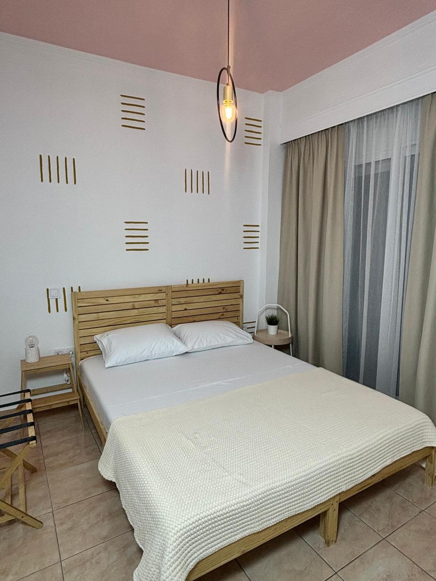 Peachy & Cozy Apartment Serres Luaran gambar